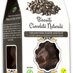 Biscuiți vegan cu ciocolată NATURALA 150g