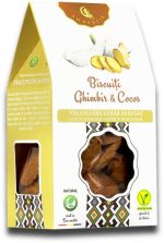 Biscuiți vegan cu ghimbir și cocos 150g