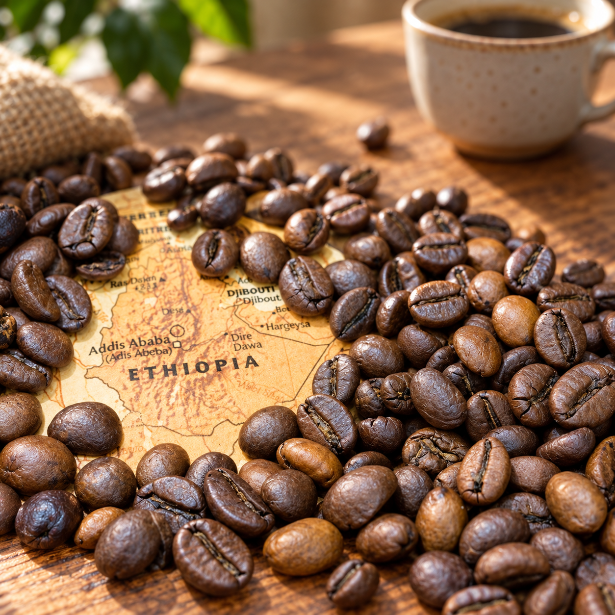 Cafea Ethiopia Yirgacheffee 100g 1 Cafea Ethiopia Yirgacheffee 100g