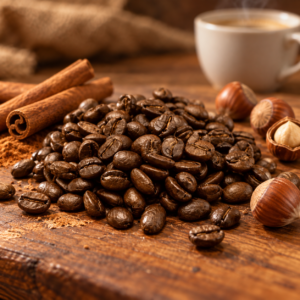 Cafea scortisoara si alune de padure 100g